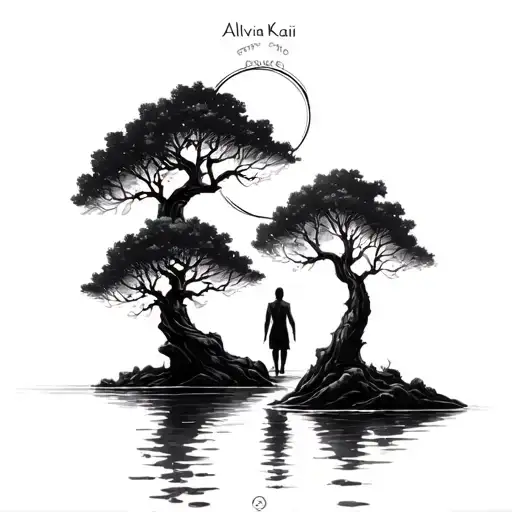 Water Trees Names Alivia Kai Enzo Circle