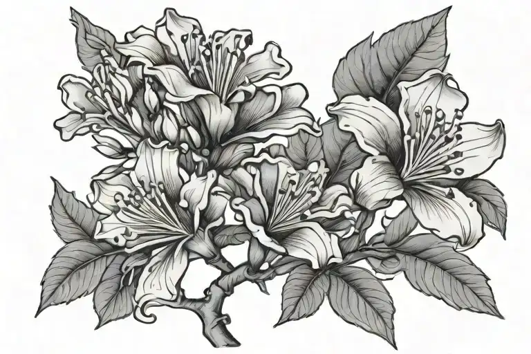 Red Cotton Tree Flower Blooming