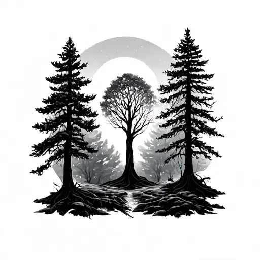 Mother Nature Elements Like Trees