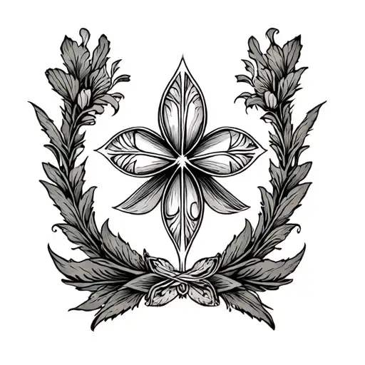 Fine Line Irish Heritage Tattoo Design