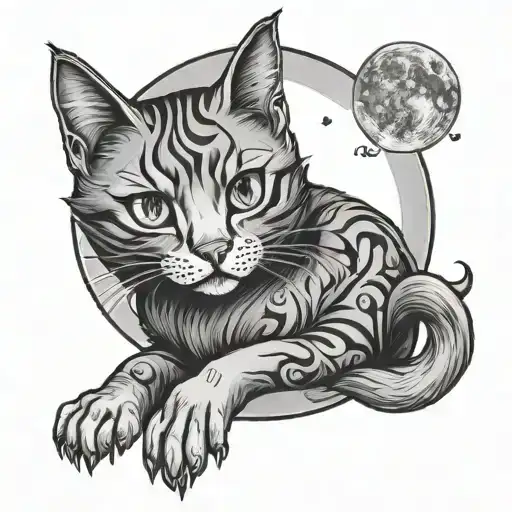 Cat Moon Boy