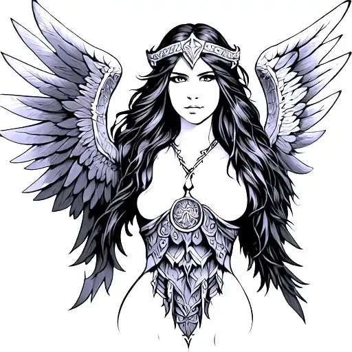 Viking Female Wings