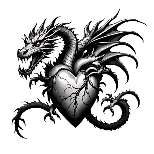 One Dragon And Human Heart
