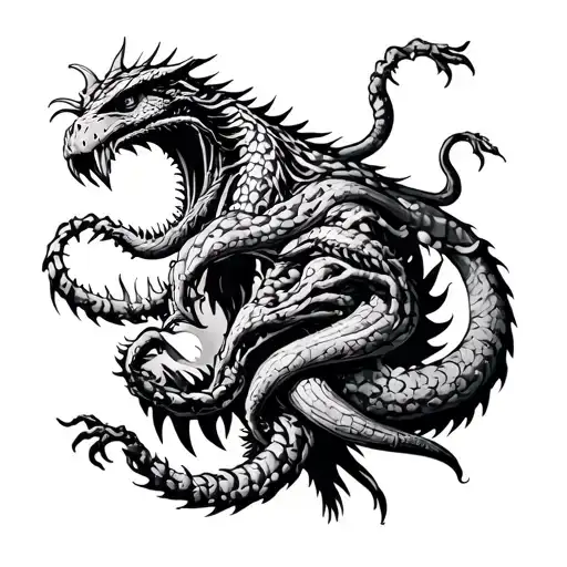 I Love Ashley With Crazy Creatures Intertwined