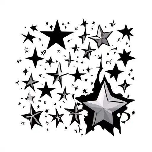 Small Group Of Stars