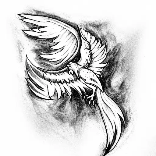 A Dagger In The Arms Of A Phoenix