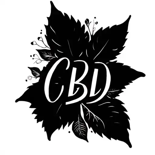Cbd In Cursive Writing