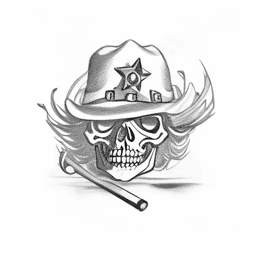Cowboy Skelleton