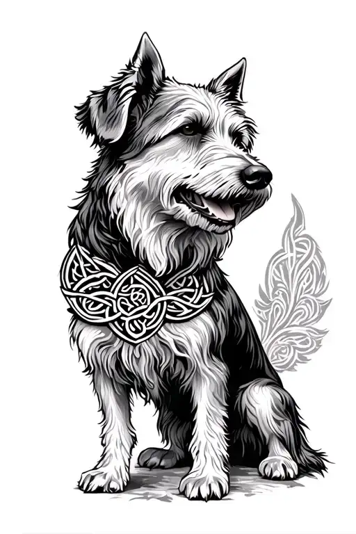 Celtic Wolfhound Dog