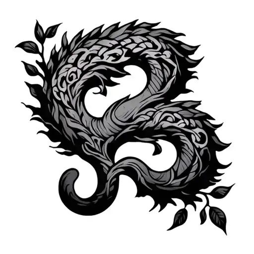 Gye Nyame Formed In Tree