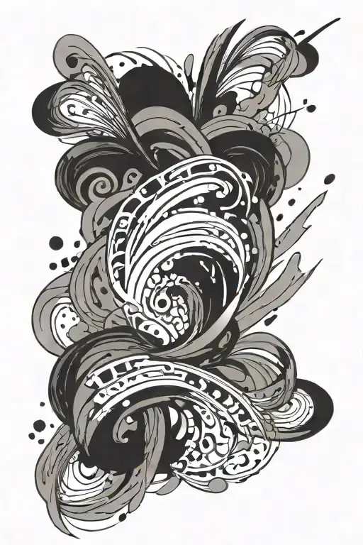 Brush Stroke Abstract