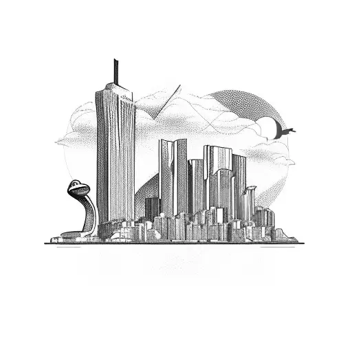 A Developer Coding With The Skyline Of Rio De Janeiro In The Background