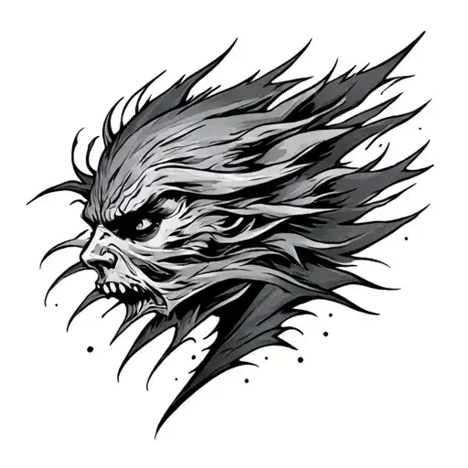 Thunder Shading Complimented By A Dark Storm