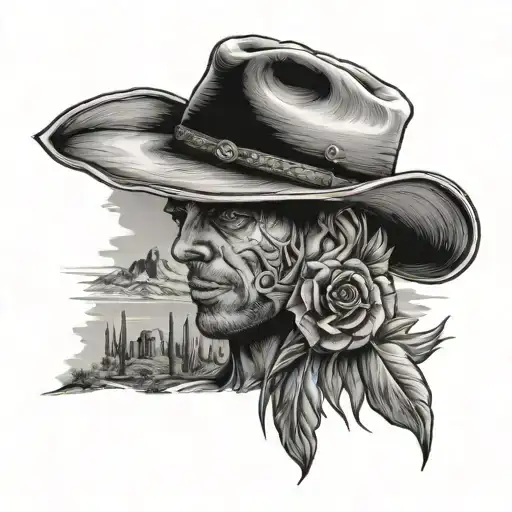 Arizona Cowboy Desert