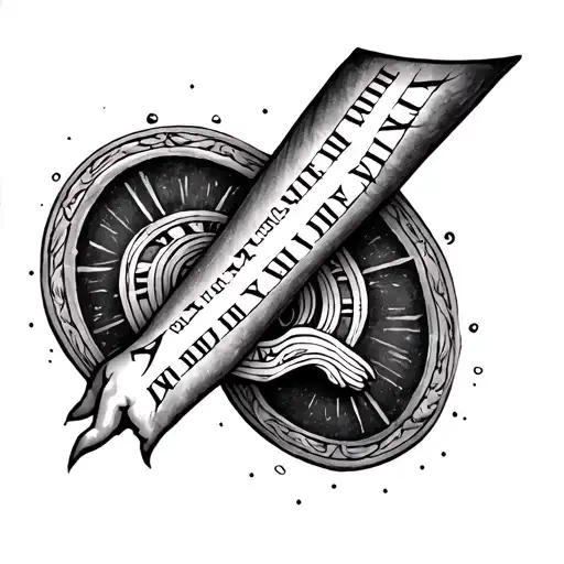 Roman Numerals On Outer Forearm