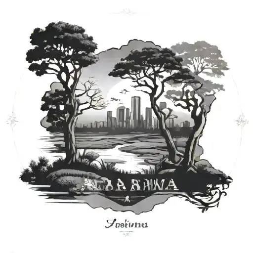 State Of Alabama Outdoor Landscape