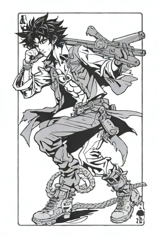 The Fool Card Featuring Radical Ed Cowboy Bebop Your Going
