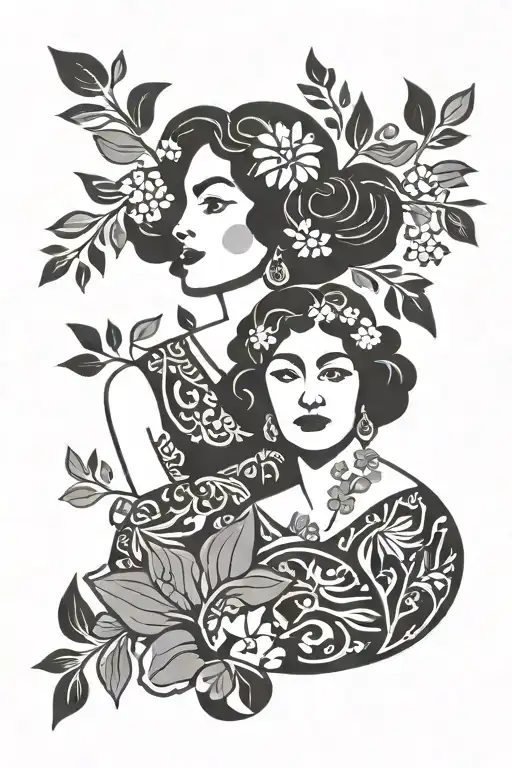 Matisse Mother Daughter Tattoo Inspired