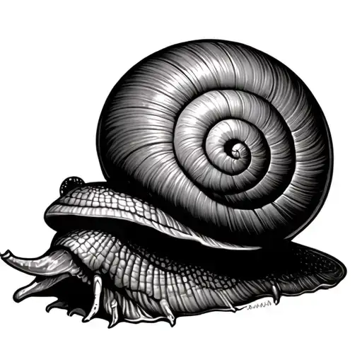 Simple Creepy Snail