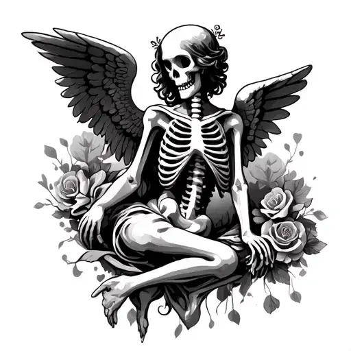 Skeleton Cupid