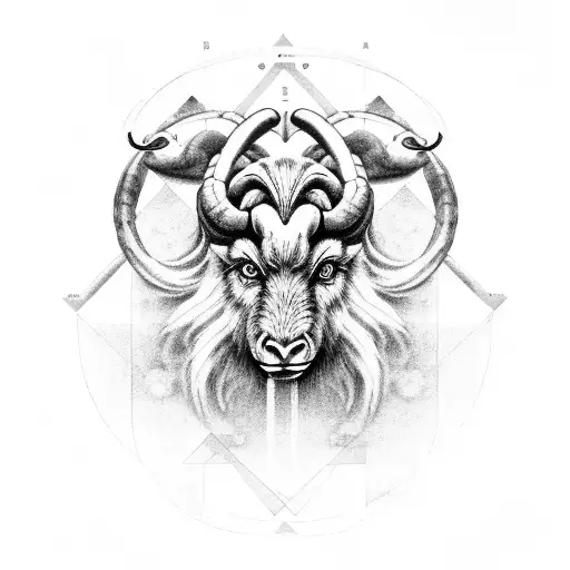 Aries Sign In Mountain