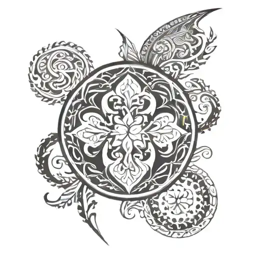 Nordic Pattern Incorporating Elements