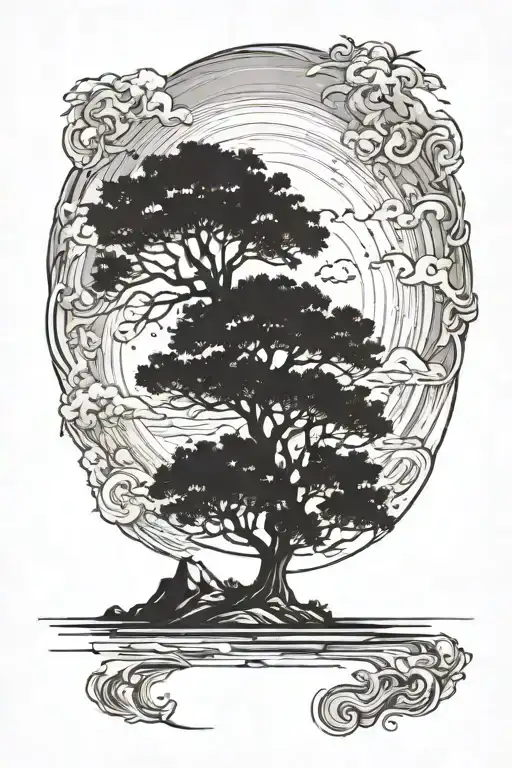 Nature Scene Featuring Tree