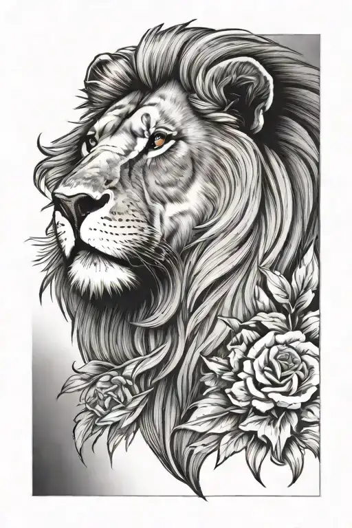 First Name Joanna With A Lion Face