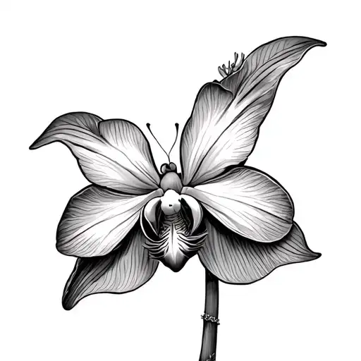 Moth Moon Orchid