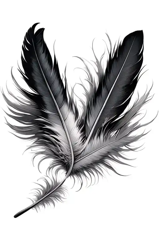 Fluffy Feather Turning