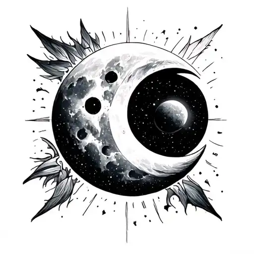 Sun Moon Star Wars Inspired