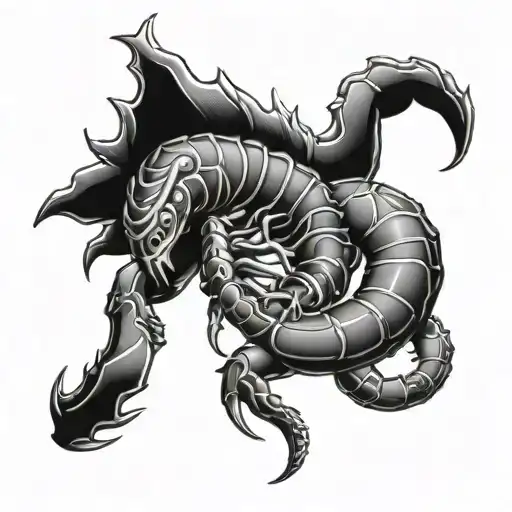 Scorpio Holds A Dick