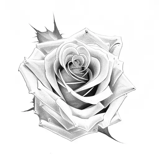 Rose With The Number 37