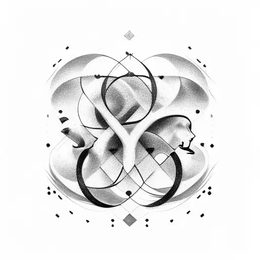 G Clef In Negative Space