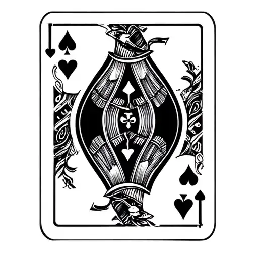 Ace Card And A 3 Of Hearts