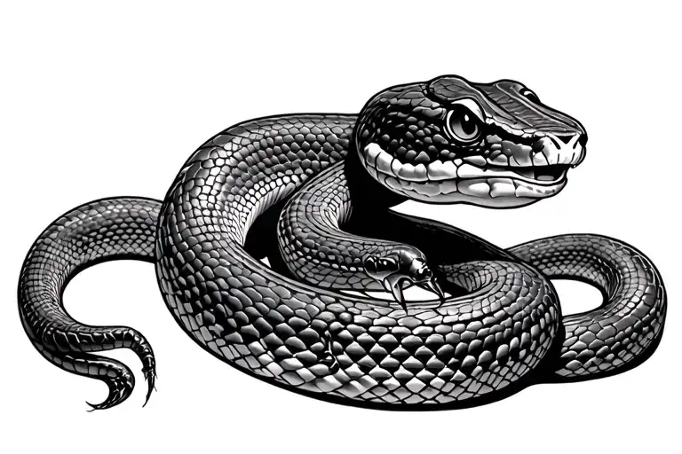 Snake Against Spider