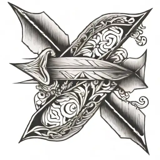 Dainty Arrow Wrapped