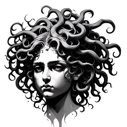Medusa Head Cut Off