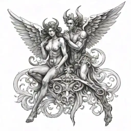 Angel Ans Demon Combined