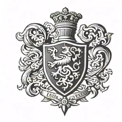 Scottish Clan Crest Type Tatoo