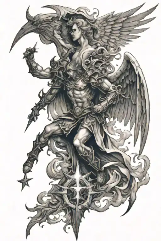 Angels And Demons Falling Star