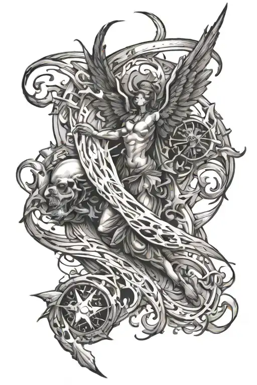 Angels And Demons Falling Star