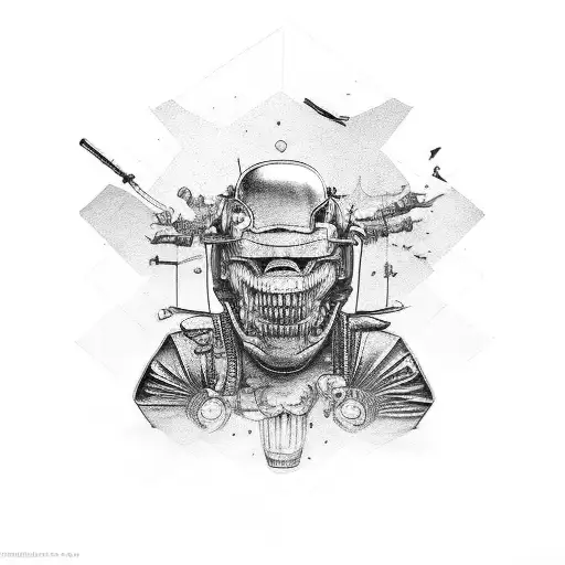 A Quote About Determination And Hard Work Surrounded By Car Parts