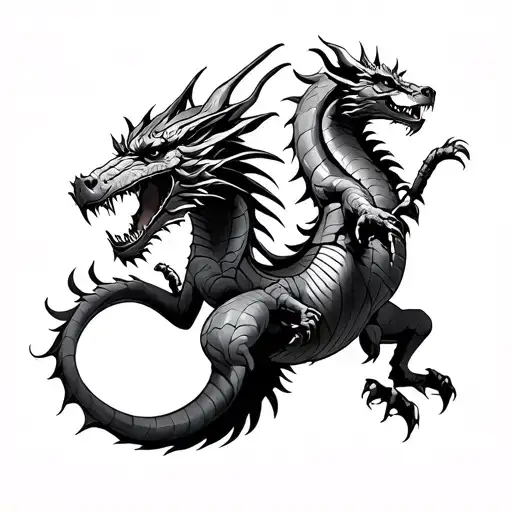 Saint George Killing The Dragon Tres Cabezas