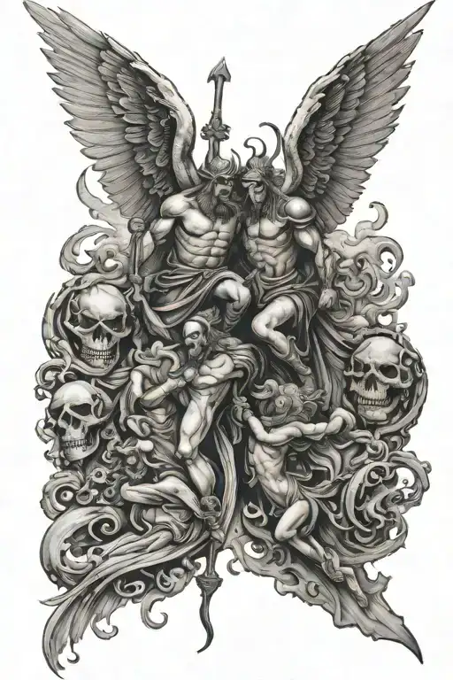 Battle In Heaven Vs Hell