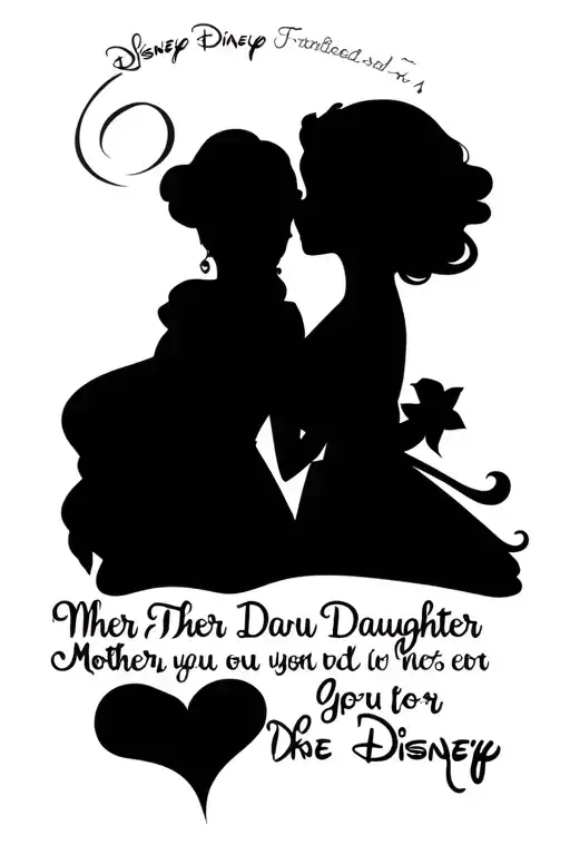Mother Daughter Tattoo Quote From Disney Tangled