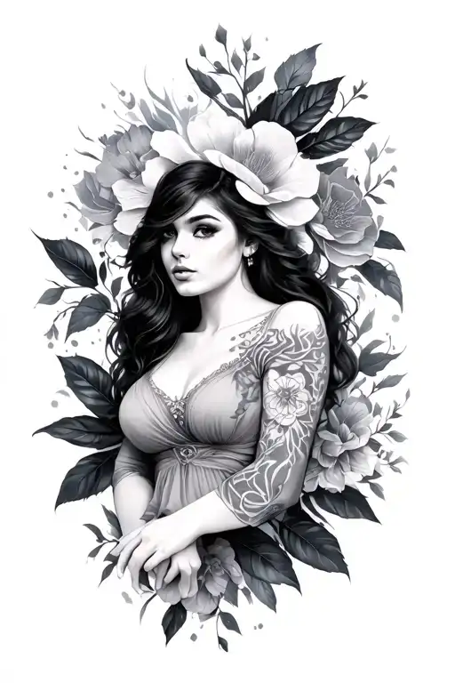 Women's Half Sleeve Light Grey