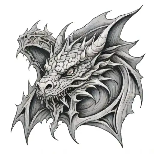 Caraxes From House Of The Dragon