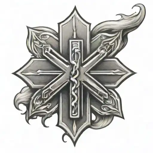 Star Of Life Emt Tactical