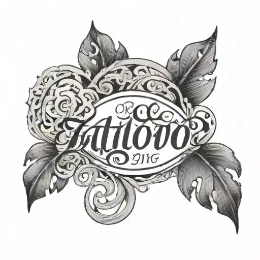 Name Written With Date Under